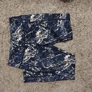 Constantly Varied Gear black marble full length leggings